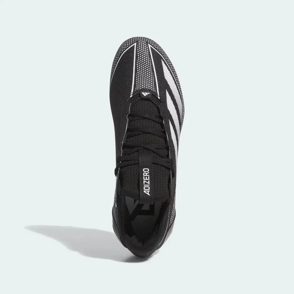 Adidas Adizero Electric.1 IF2426 Mens US 7.5 Black White Football Cleats RHS6303